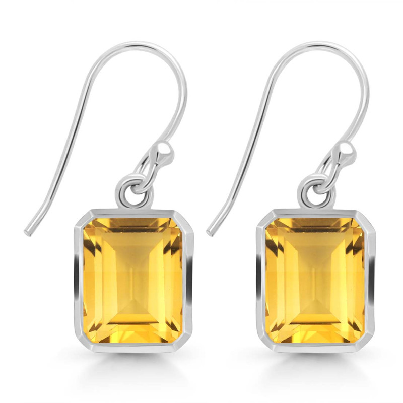 Citrine Earring CIT-RDE-705.