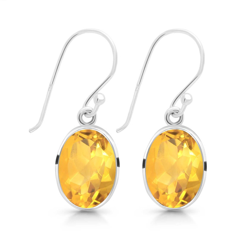 Citrine Earring CIT-RDE-709.