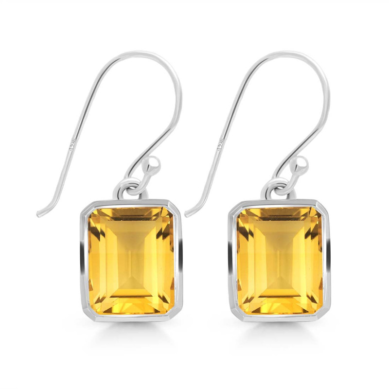 Citrine Earring CIT-RDE-711.