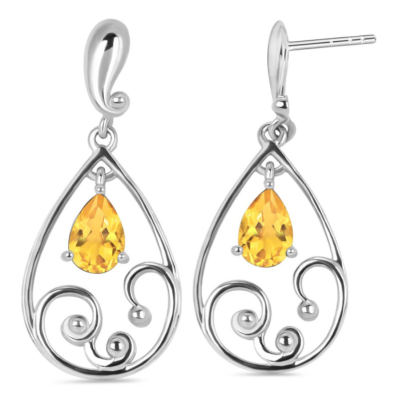 Citrine Earring