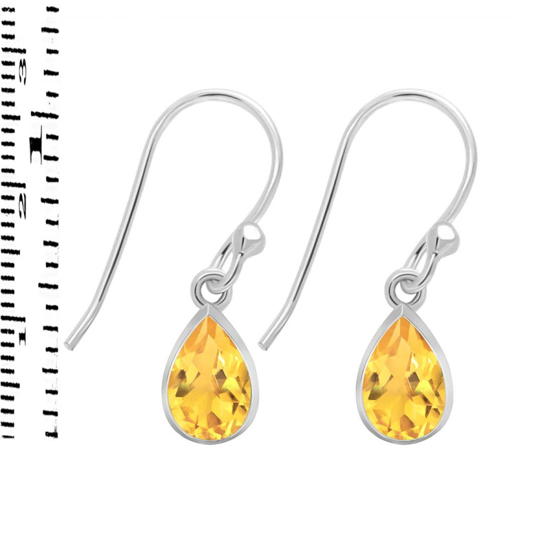 Citrine Earring CIT-RDE-995.