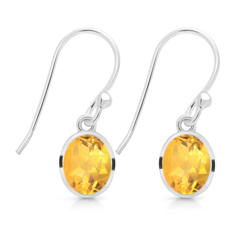 Citrine Earring CIT-RDE-998.