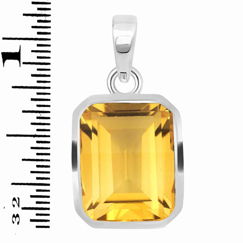 Citrine Pendant CIT-RDP-461.