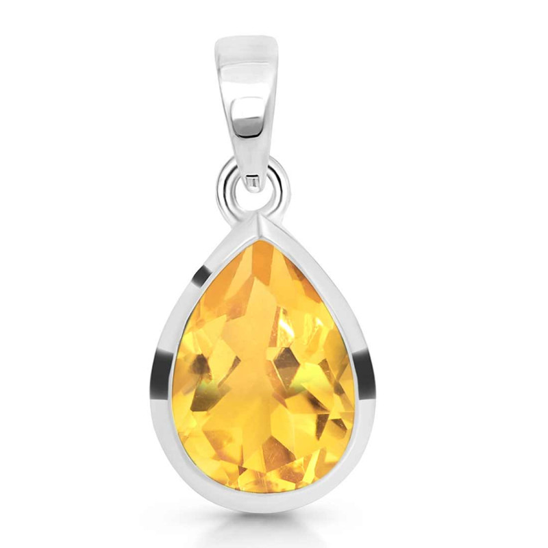 Citrine Pendant CIT-RDP-463.