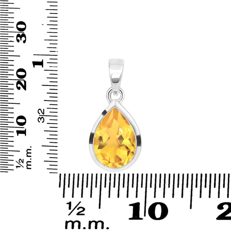 Citrine Pendant CIT-RDP-470.