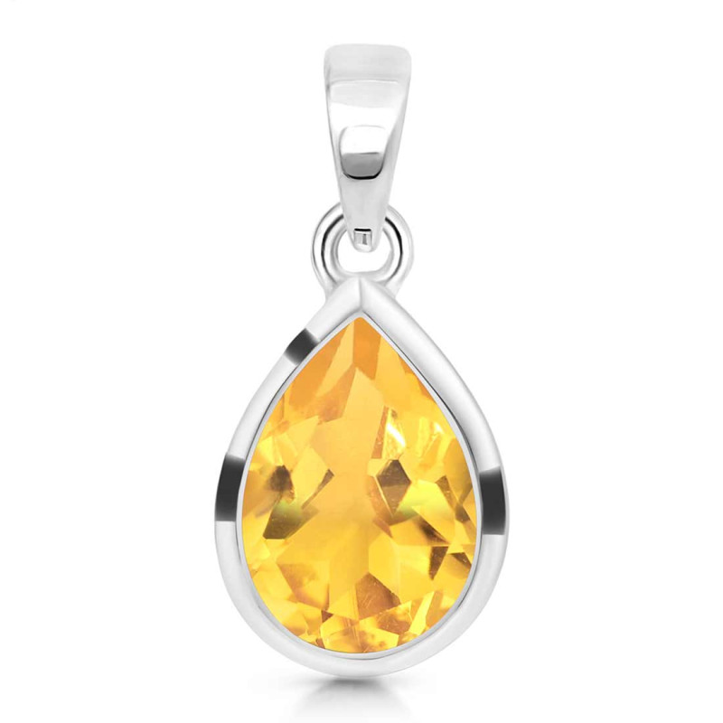 Citrine Pendant CIT-RDP-470.