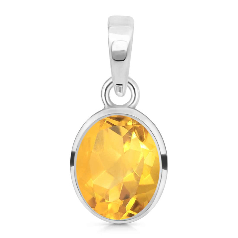 Citrine Pendant CIT-RDP-734.