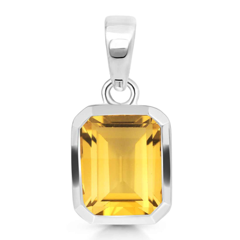 Citrine Pendant CIT-RDP-738.