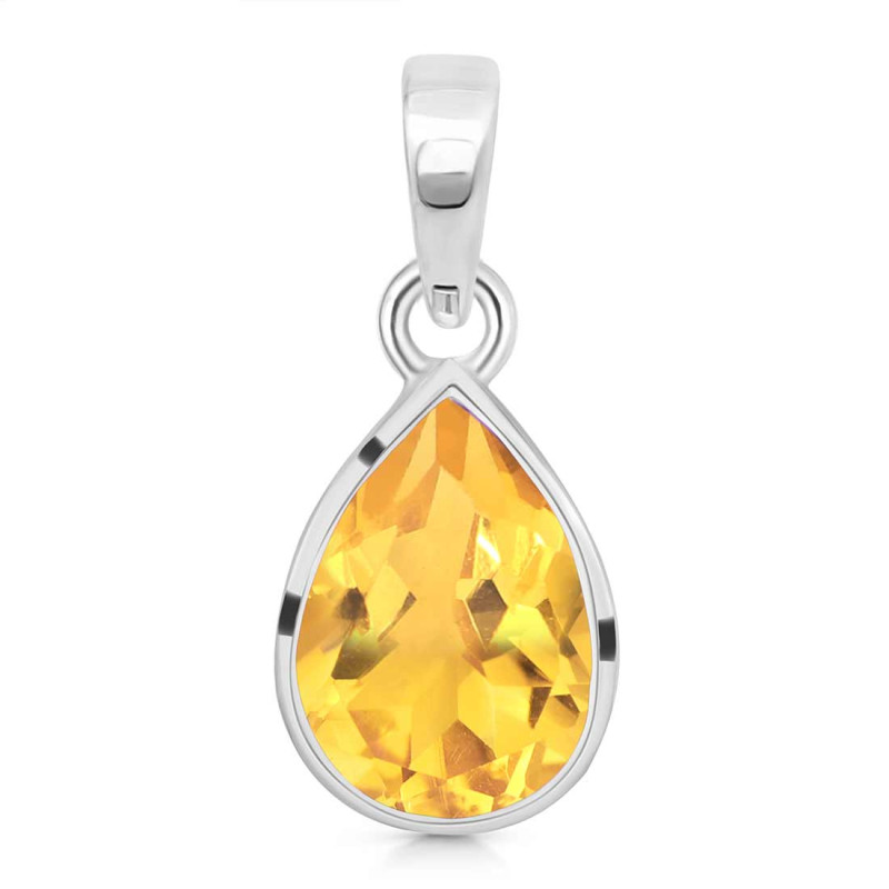 Citrine Pendant CIT-RDP-790.