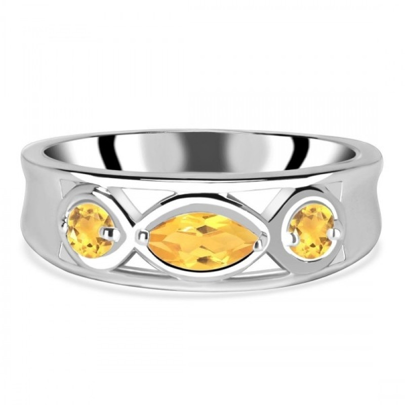 Citrine Ring CIT-RDR-29.