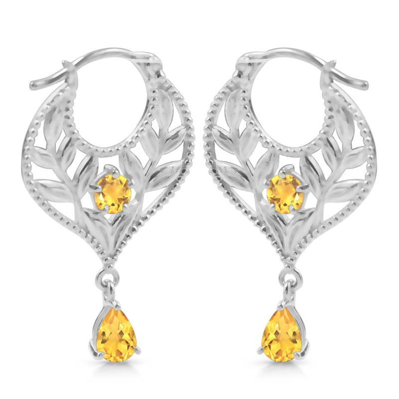 Citrine Earring