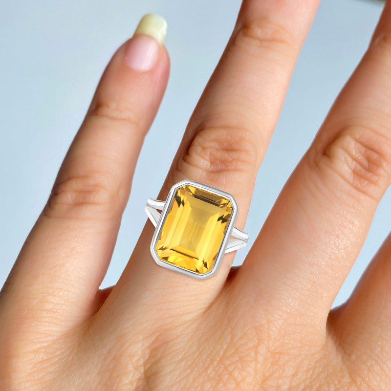 Citrine Ring CIT-RDR-1847.