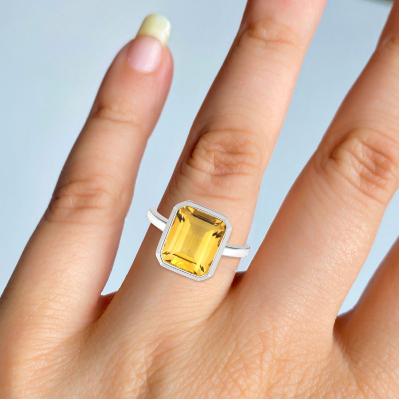 Citrine Ring CIT-RDR-1927.