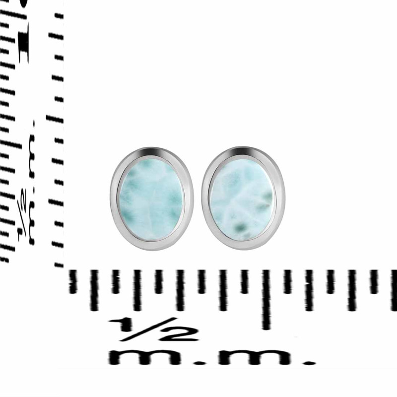 Close Out Larimar Earring LAR-CO-RDE-1107.
