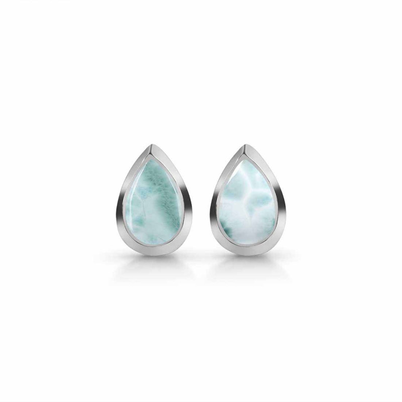 Close Out Larimar Stud Earring LAR-CO-RDE-1111.