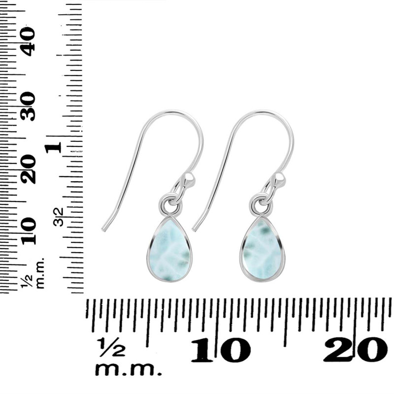 Close Out Larimar Earring LAR-CO-RDE-1117.