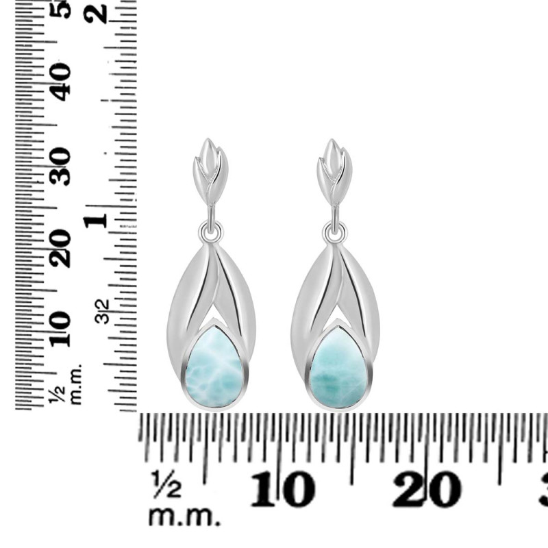 Close Out Larimar Earring LAR-CO-RDE-157.