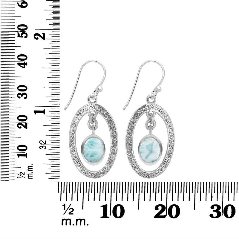 Close Out Larimar Earring LAR-CO-RDE-159.