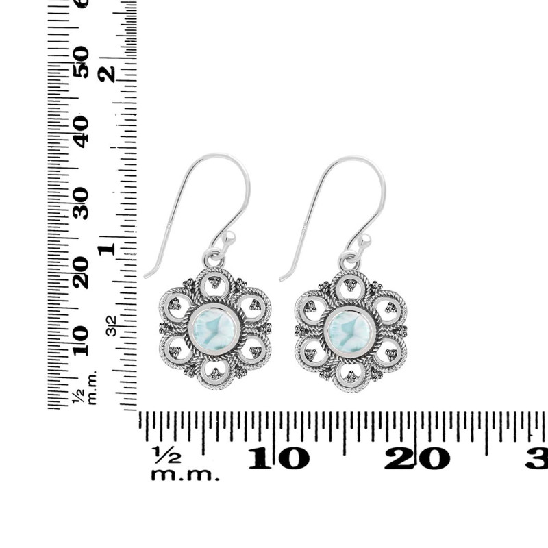 Close Out Larimar Earring LAR-CO-RDE-204.