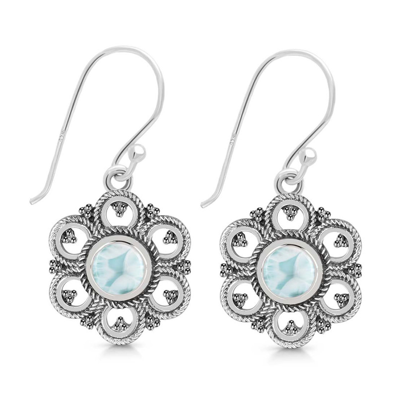 Close Out Larimar Earring LAR-CO-RDE-204.