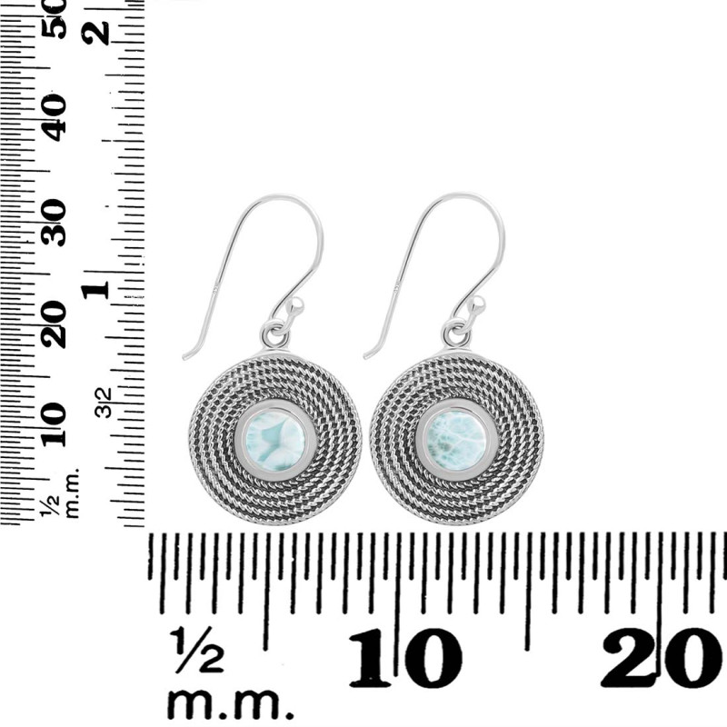 Close Out Larimar Earring LAR-CO-RDE-215.