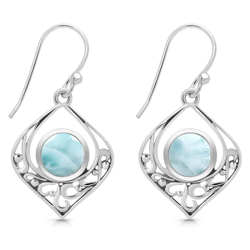 Close Out Larimar Earring LAR-CO-RDE-228.