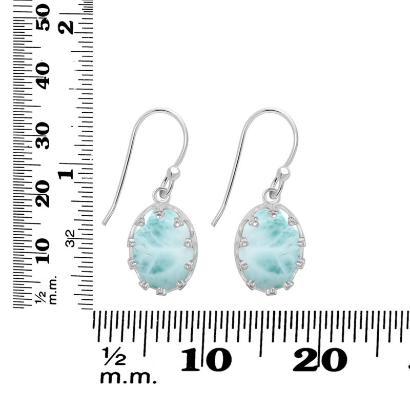 Close Out Larimar Earring LAR-CO-RDE-833.
