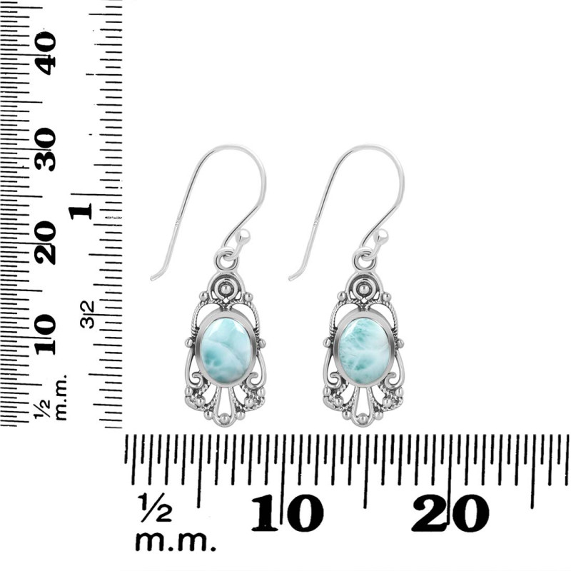 Close Out Larimar Earring LAR-CO-RDE-95.
