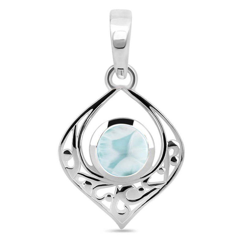 Close Out Larimar Pendant LAR-CO-RDEP-228.