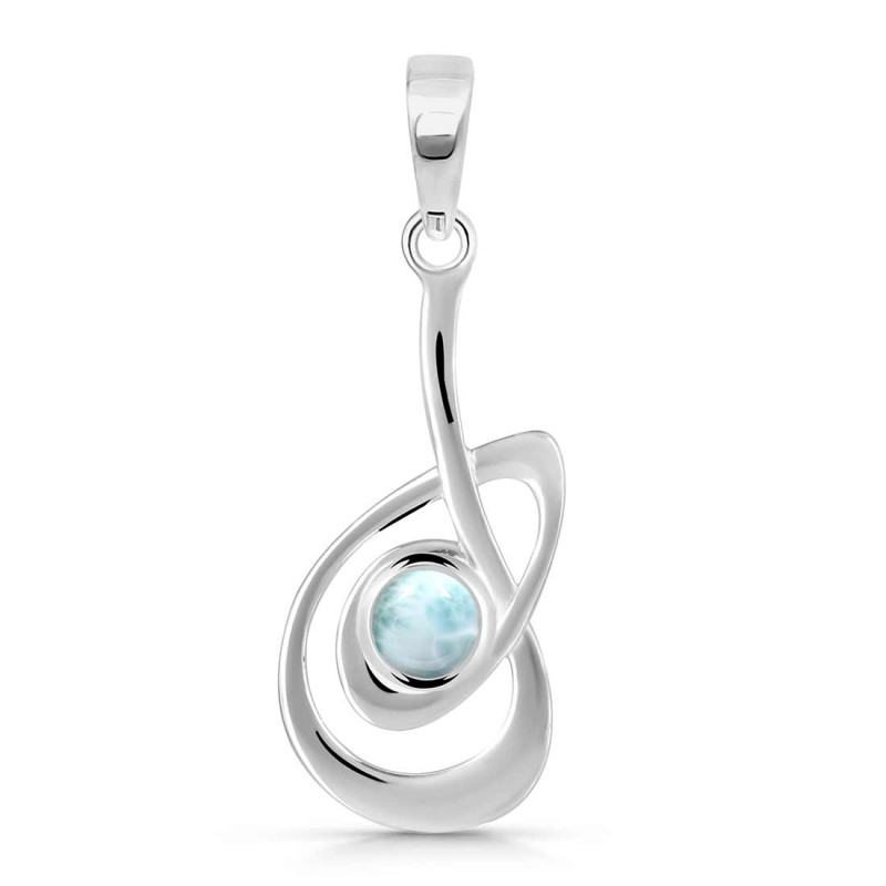 Close Out Larimar Pendant LAR-CO-RDP-129.