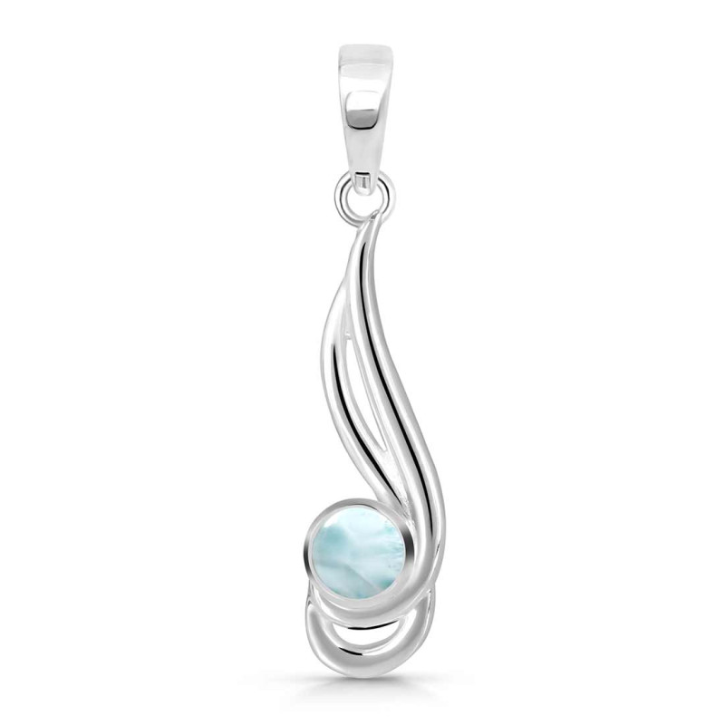 Close Out Larimar Pendant LAR-CO-RDP-130.