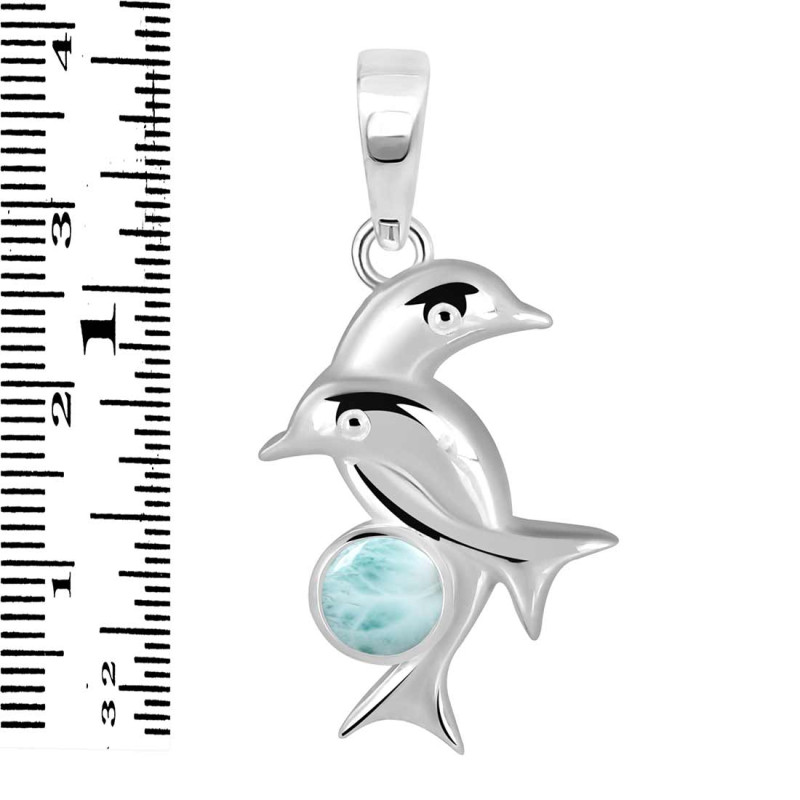 Close Out Larimar Pendant LAR-CO-RDP-146.