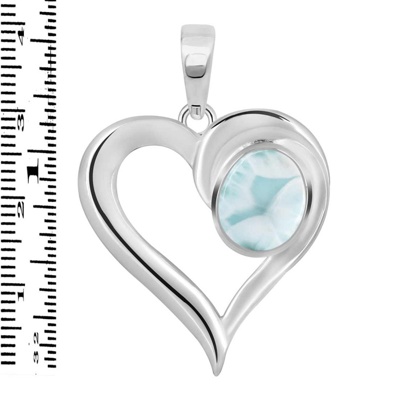 Close Out Larimar Pendant LAR-CO-RDP-156.