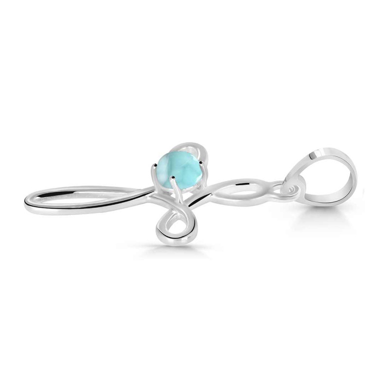 Close Out Larimar Pendant