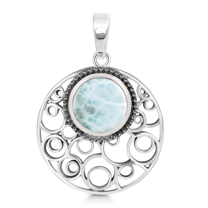 Close Out Larimar Pendant LAR-CO-RDP-48.