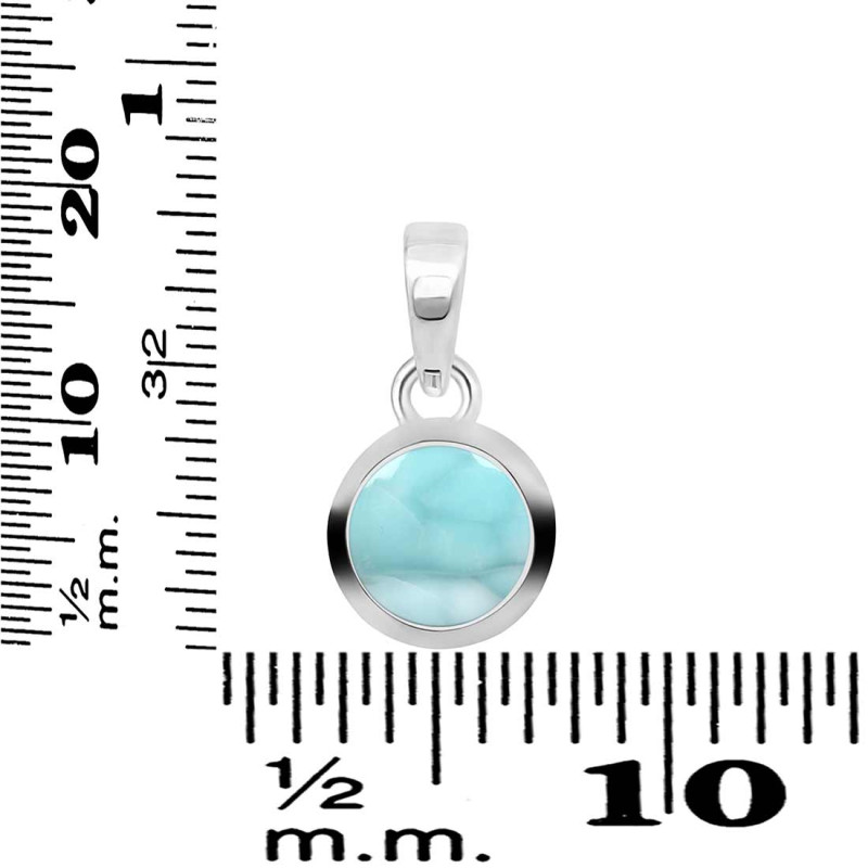 Close Out Larimar Pendant LAR-CO-RDP-951.