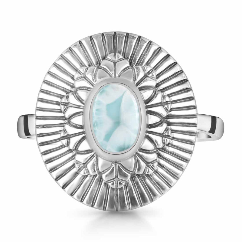 Close Out Larimar Ring LAR-CO-RDR-1020.