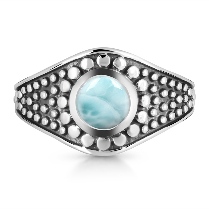 Close Out Larimar Ring LAR-CO-RDR-1035.