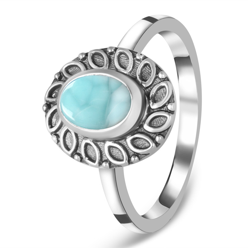 Close Out Larimar Ring