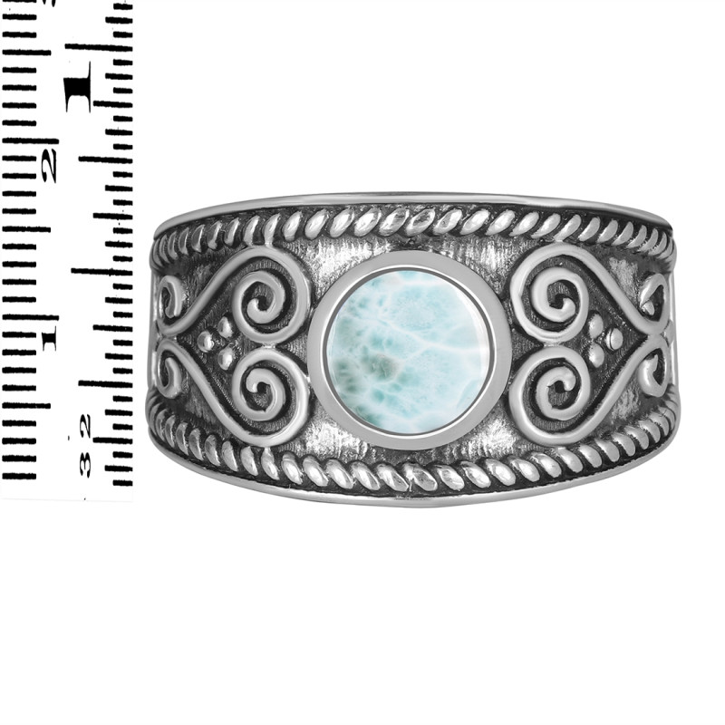 Close Out Larimar Ring LAR-CO-RDR-1084.