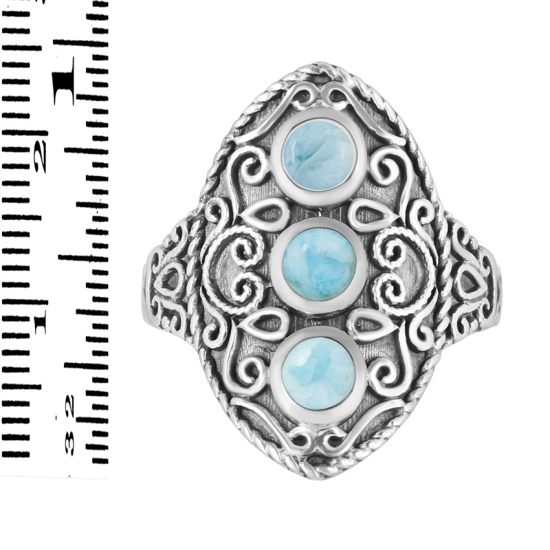 Close Out Larimar Ring LAR-CO-RDR-1191.