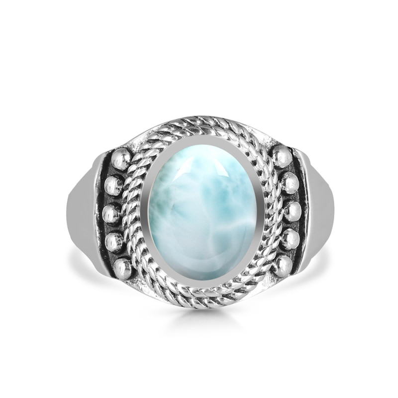 Close Out Larimar Ring LAR-CO-RDR-1201.