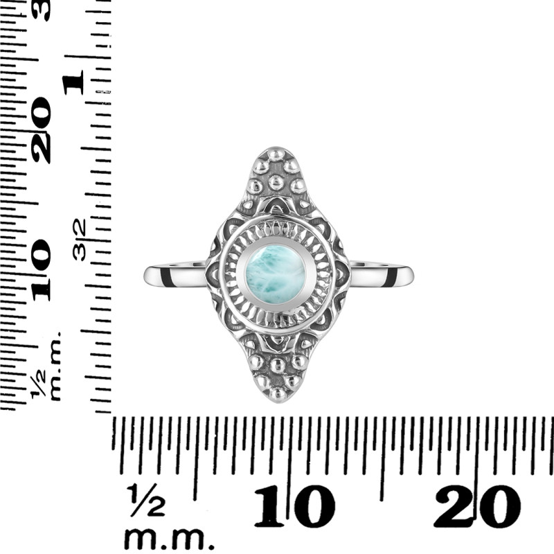 Close Out Larimar Ring LAR-CO-RDR-1367.