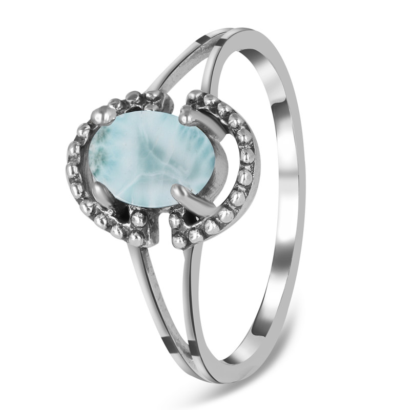 Close Out Larimar Ring