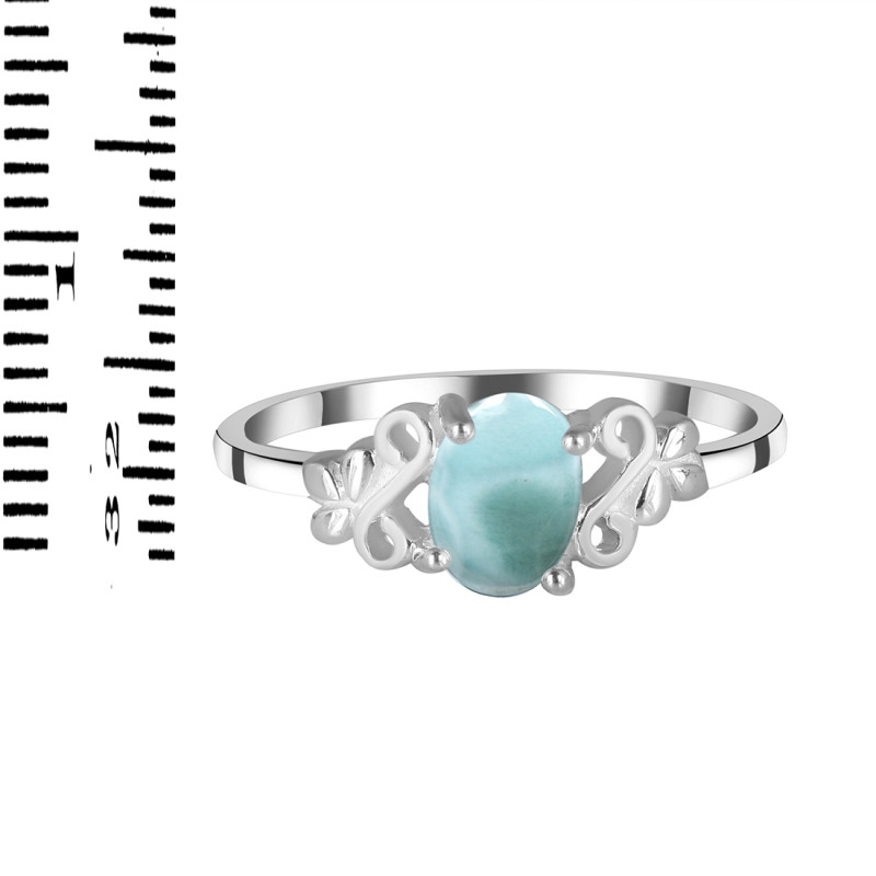 Close Out Larimar Ring LAR-CO-RDR-1414.