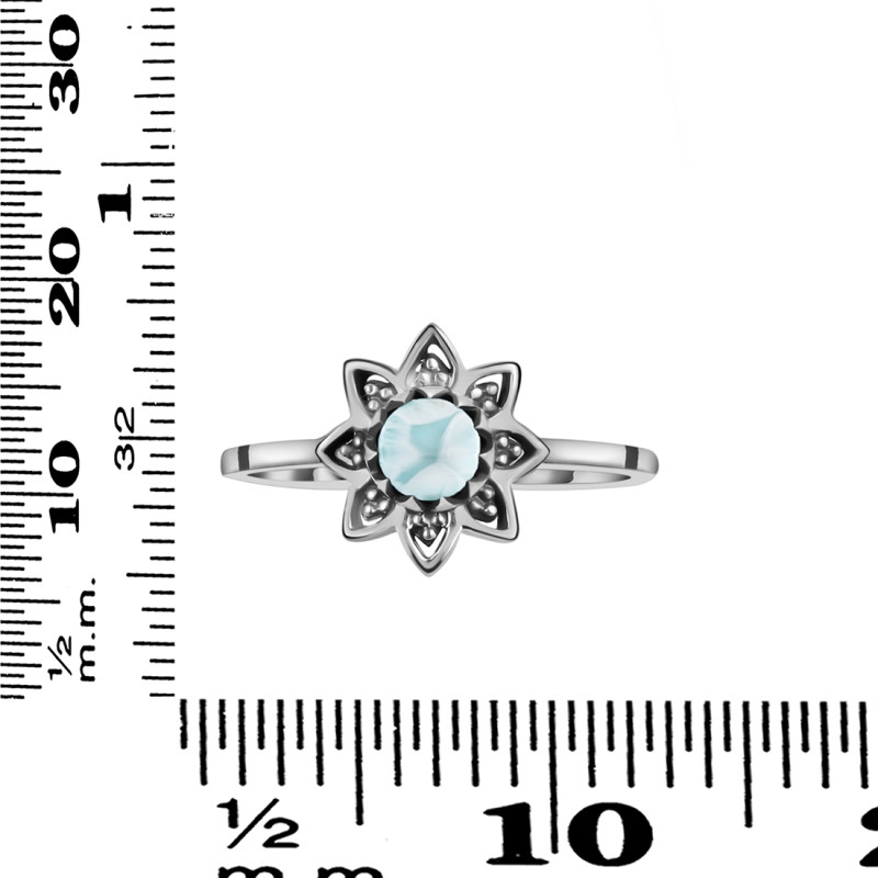 Close Out Larimar Ring LAR-CO-RDR-1424.