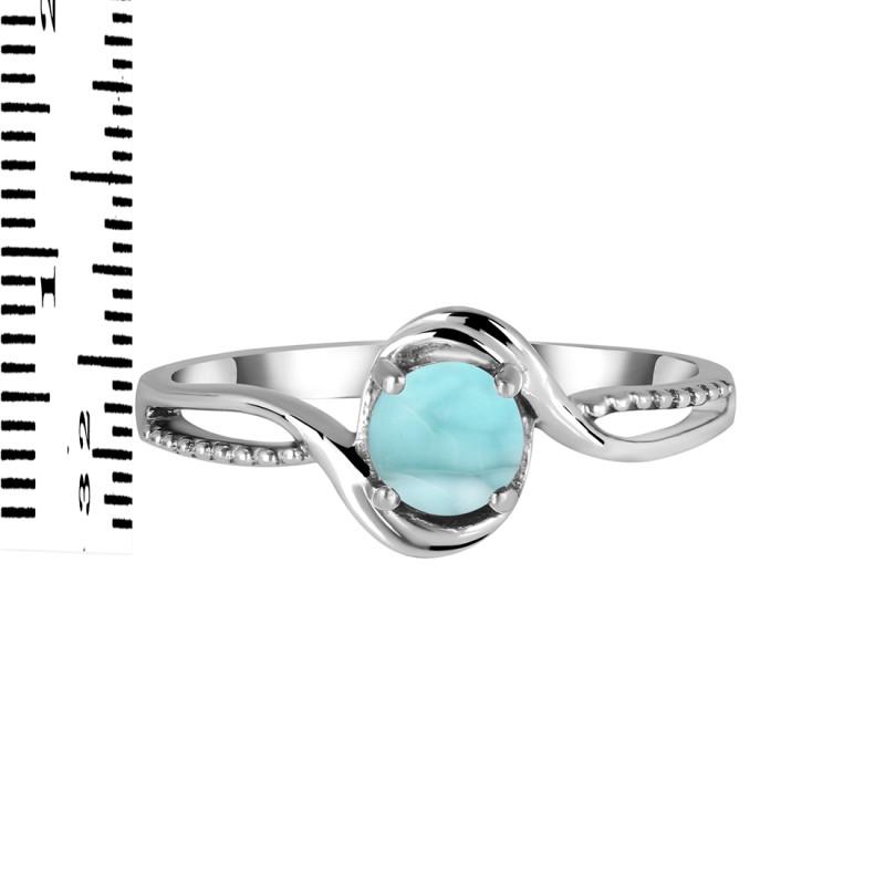 Close Out Larimar Ring LAR-CO-RDR-1514.