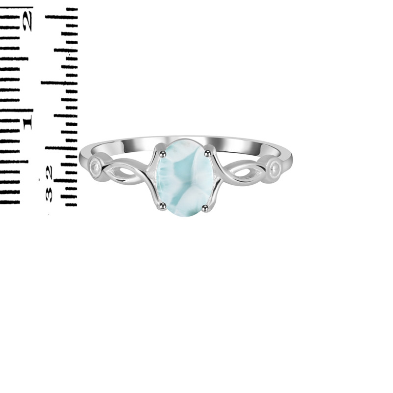 Close Out Larimar Ring LAR-CO-RDR-1524.