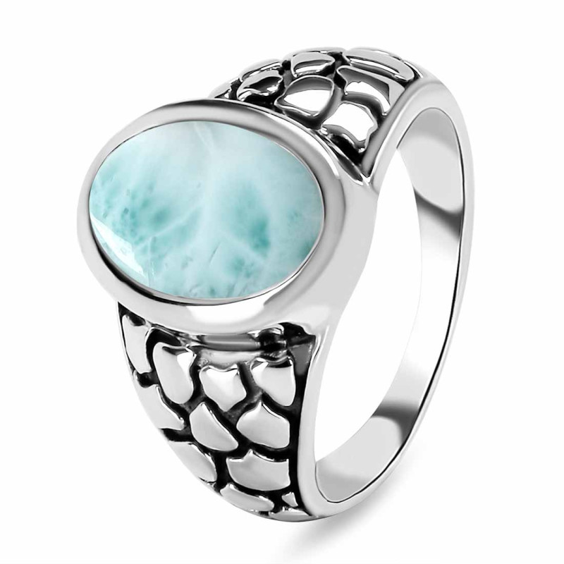 Close Out Larimar Ring