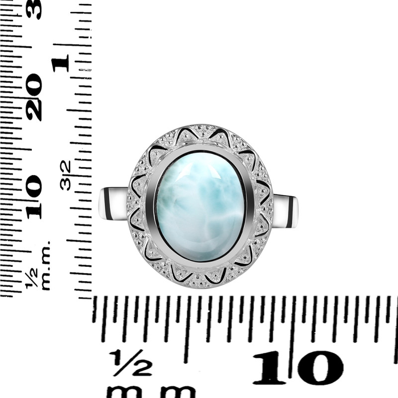 Close Out Larimar Ring LAR-CO-RDR-89.